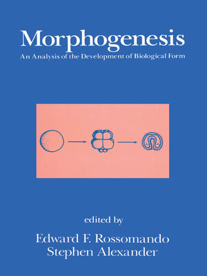 cover image of Morphogenesis